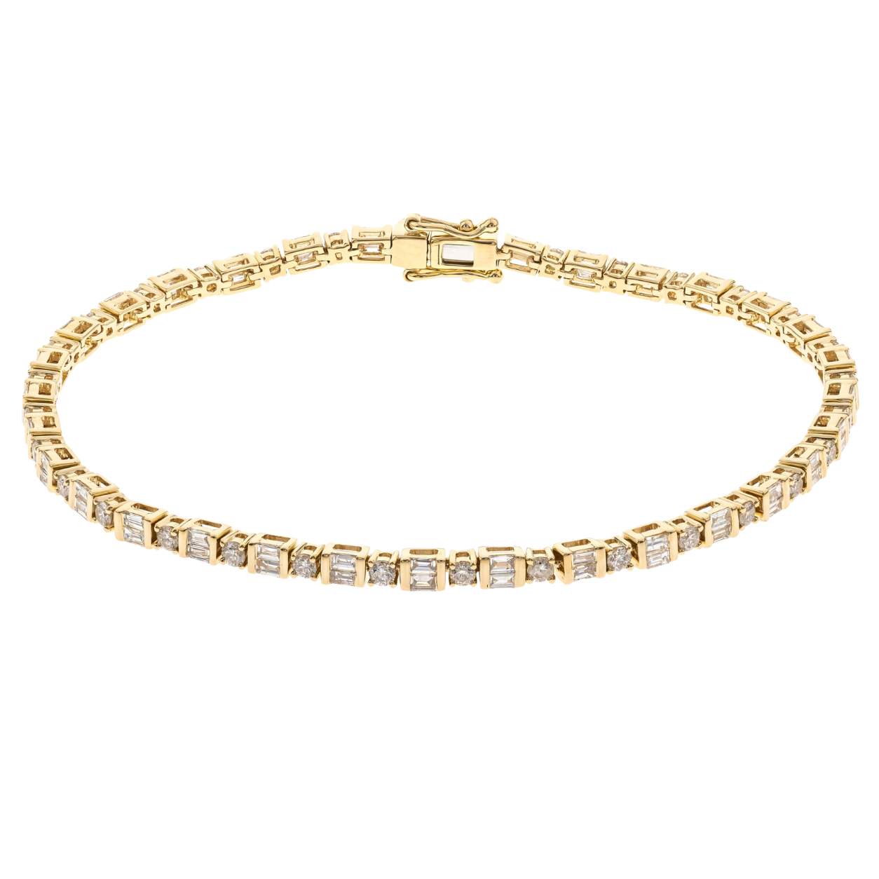 NOOR - YELLOW GOLD DIAMOND BRACELET
