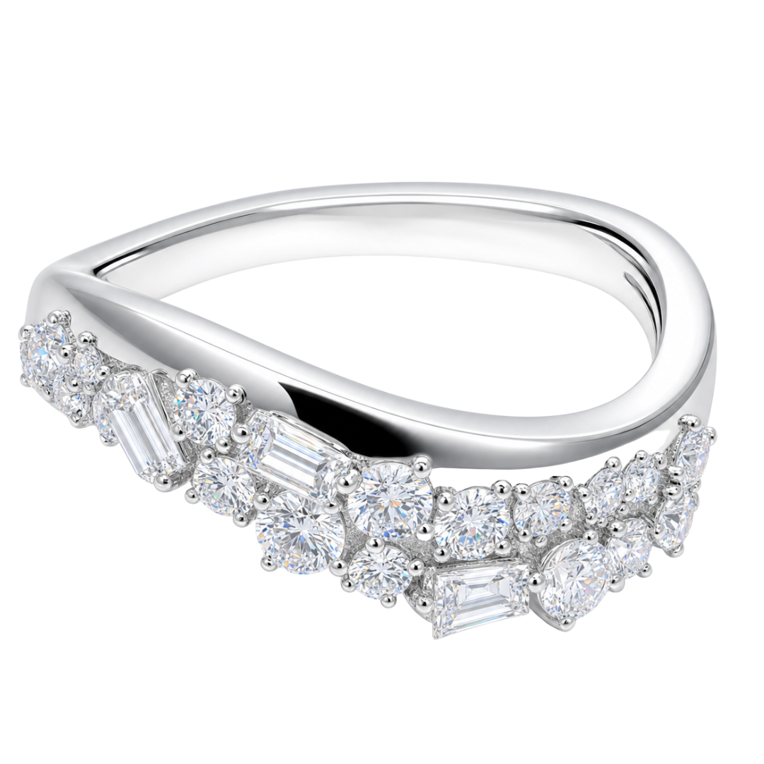 VELION - WHITE GOLD DIAMOND RING