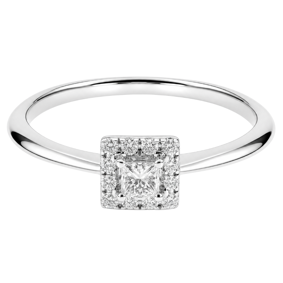 SORELL - WHITE GOLD DIAMOND RING