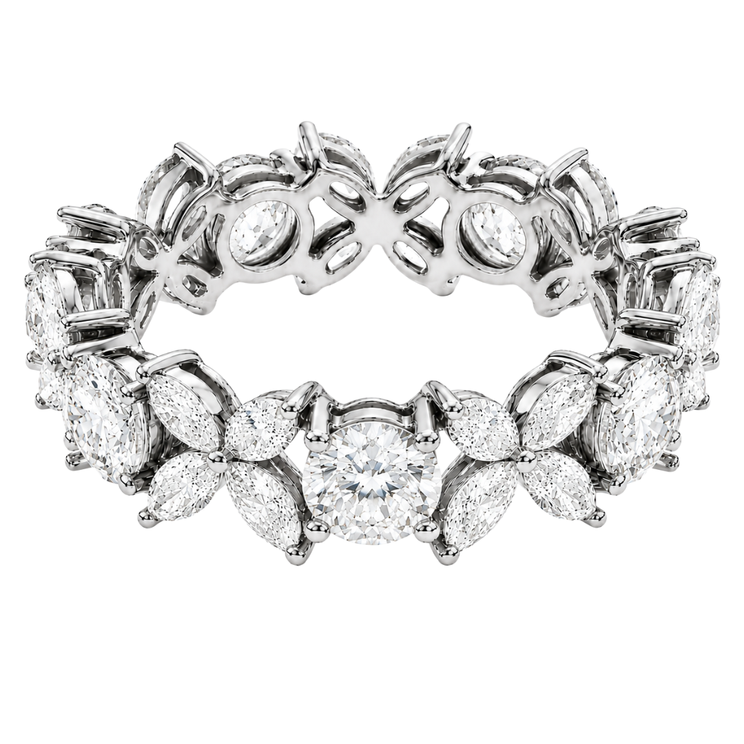DIVINE - WHITE GOLD DIAMOND RING