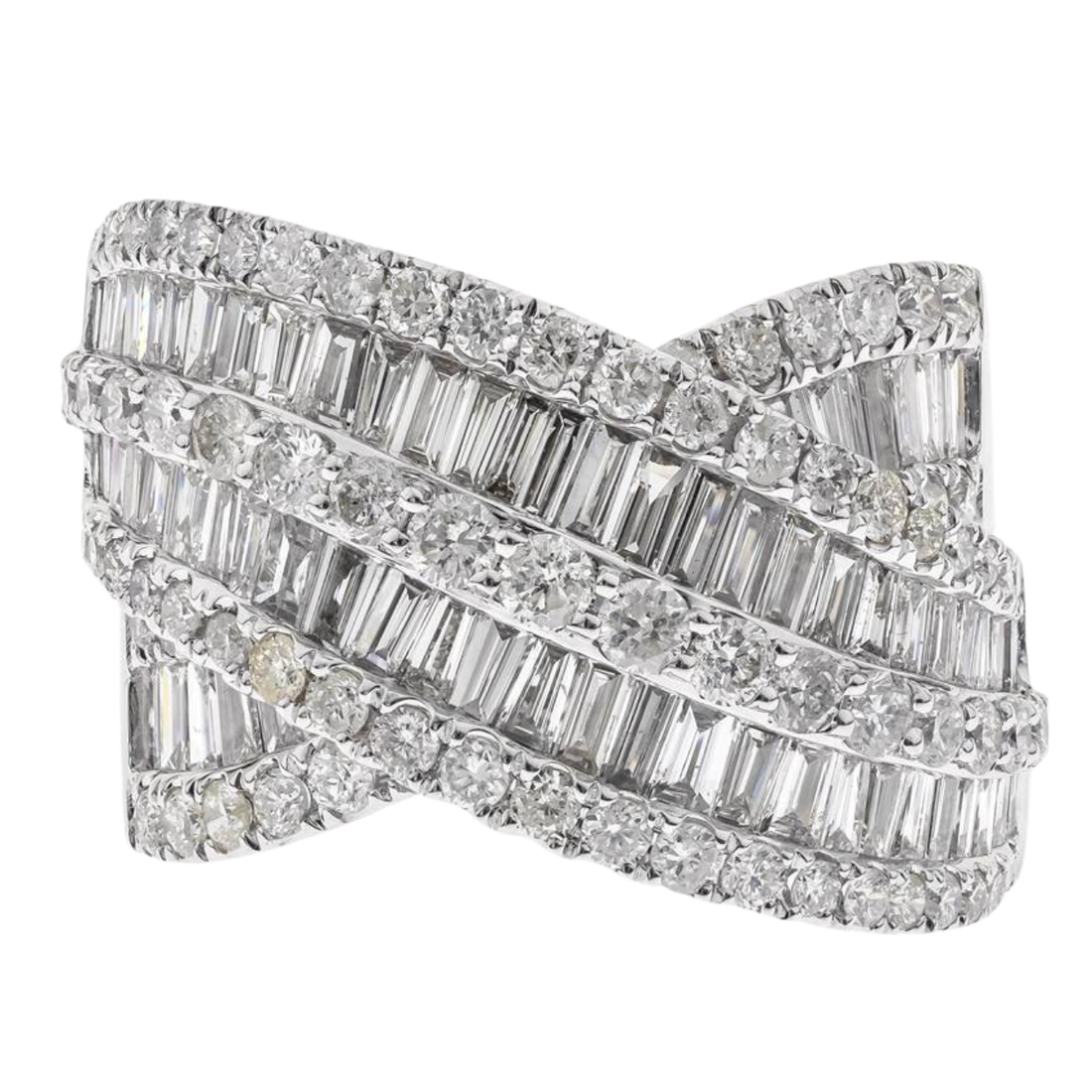 RIVE - WHITE GOLD DIAMOND RING