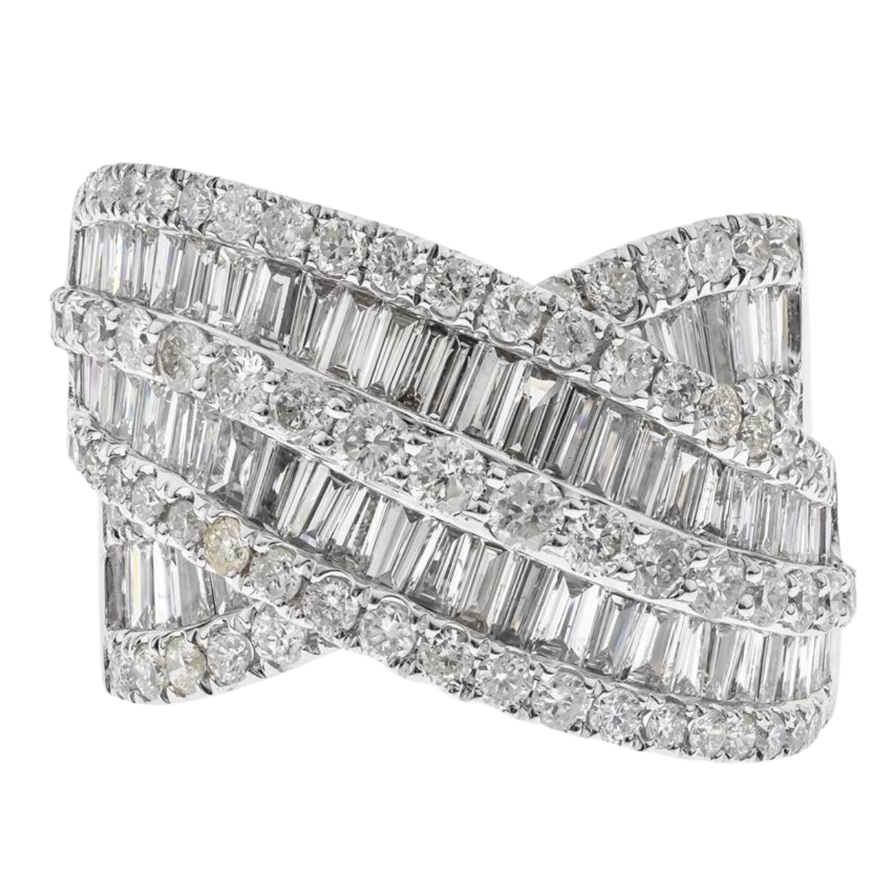 RIVE - WHITE GOLD DIAMOND RING