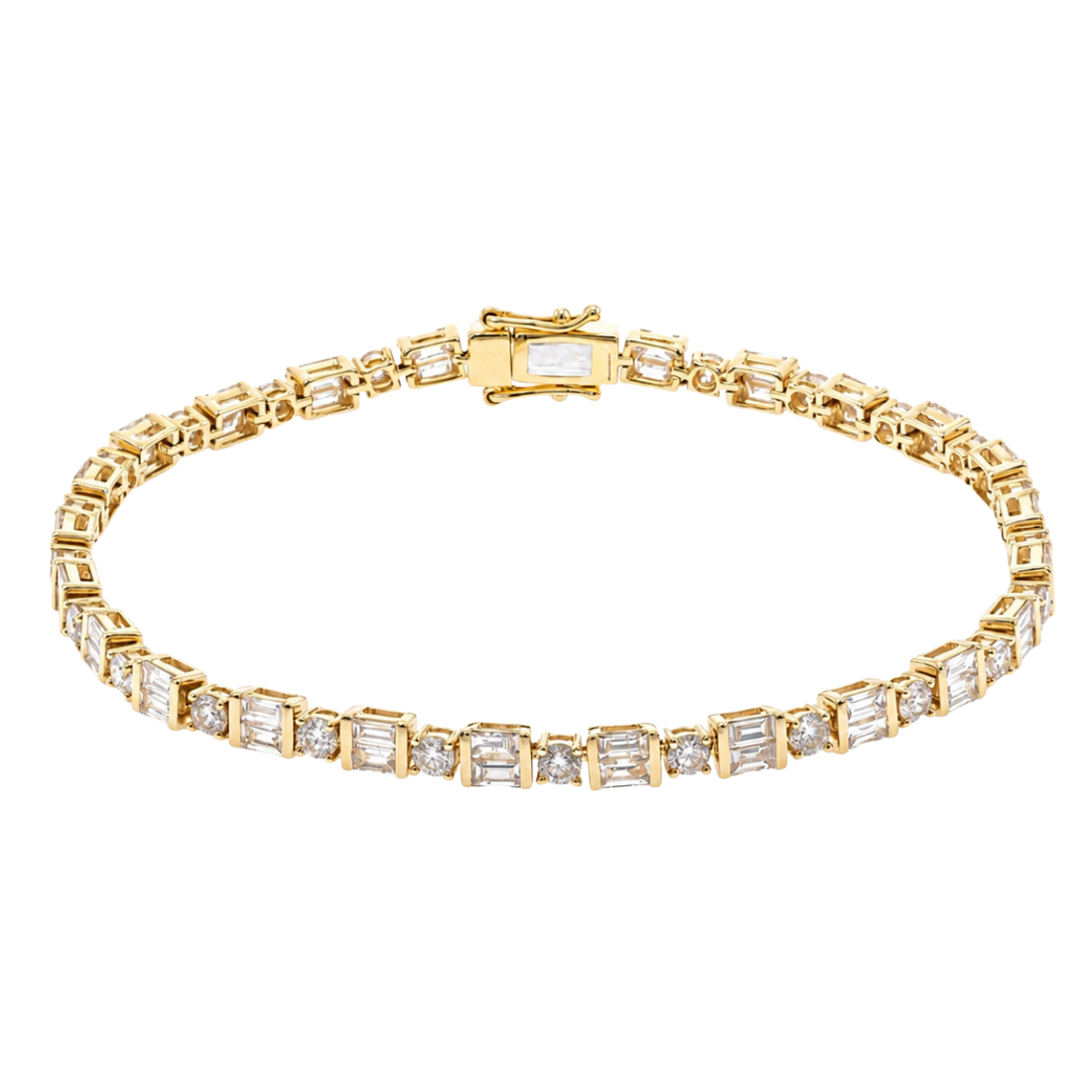 SOLEIL - YELLOW GOLD DIAMOND BRACELET