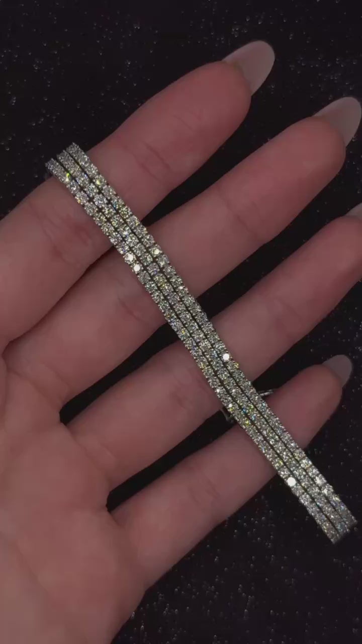 DÉLANE - WHITE GOLD DIAMOND BRACELET